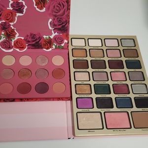 Too Faced Eyeshadow Palette & Colourpop Fem Rosa Palette